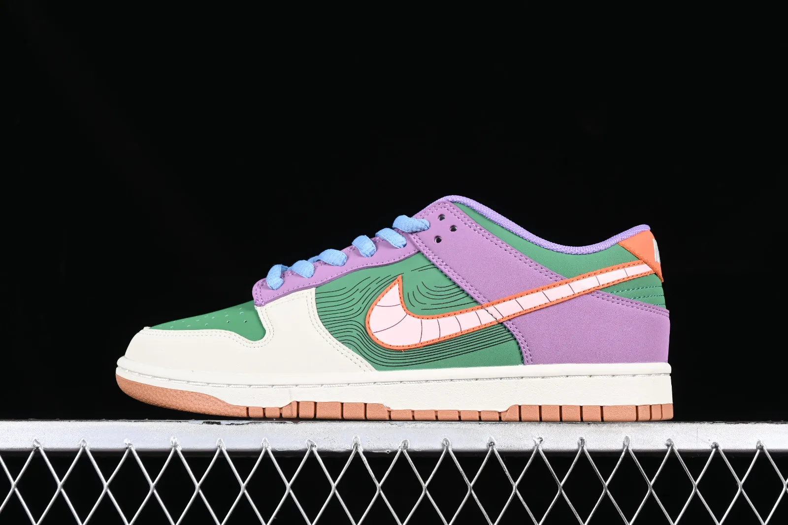 Nike SB Dunk Low Purple Orange Green GP1255-027