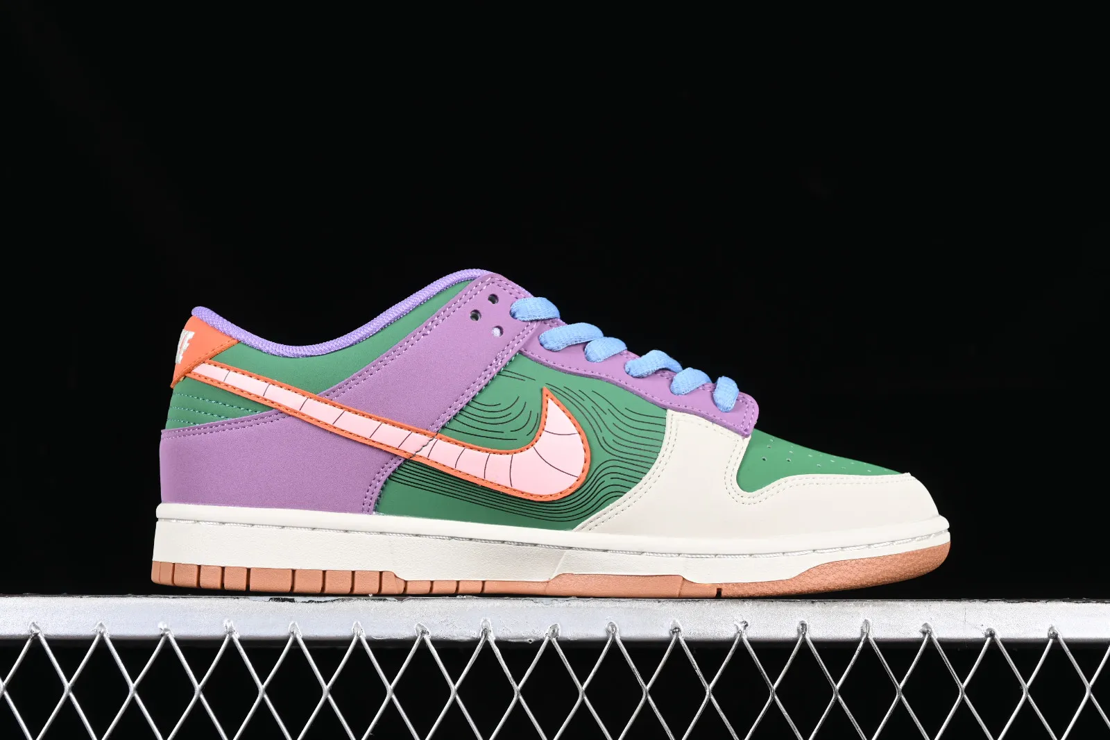 Nike SB Dunk Low Purple Orange Green GP1255-027