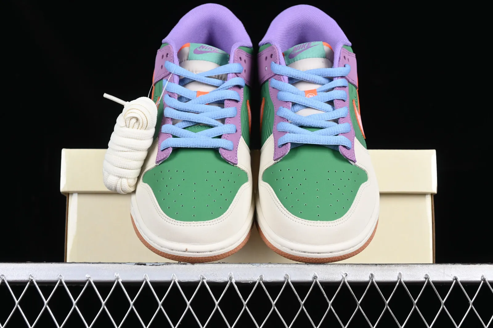 Nike SB Dunk Low Purple Orange Green GP1255-027