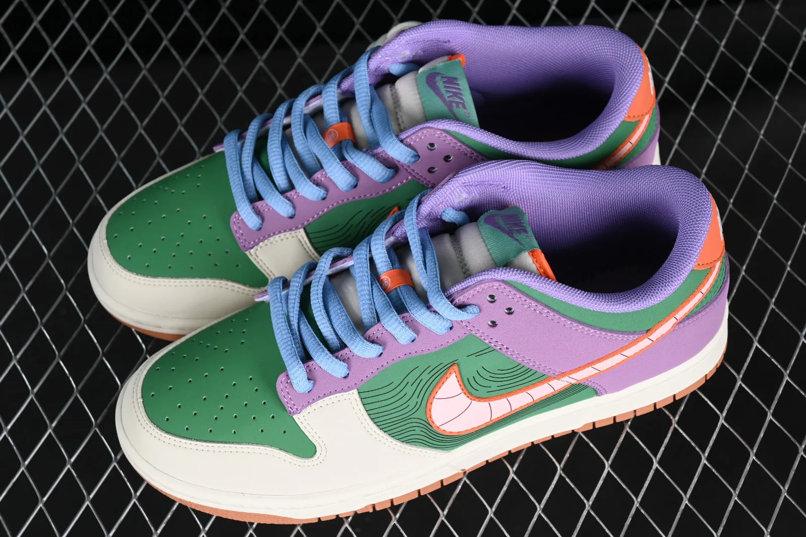 Nike SB Dunk Low Purple Orange Green GP1255-027