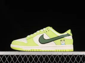 Nike SB Dunk Low Retro Beige White Fluorescent Green FC1688-103