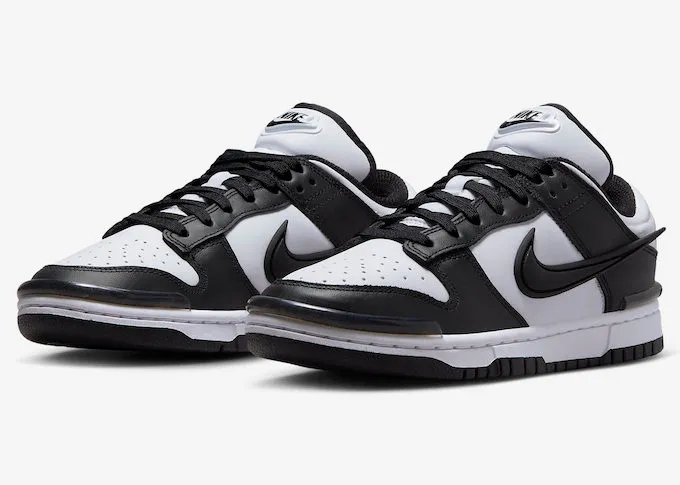 Nike SB Dunk Low Twist Panda White Black DZ2794-001