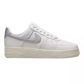 Nike Women's Air Force 1 '07 Essential 'Silver Swoosh'