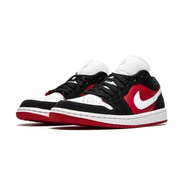 Nike women's air jordan 1 low (gym red black/ black/ white/