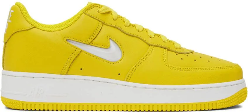 Nike Yellow 'Color of The Month' Edition Air Force 1 Low Sneakers