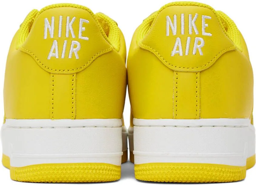 Nike Yellow 'Color of The Month' Edition Air Force 1 Low Sneakers