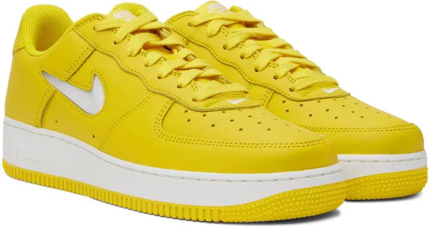 Nike Yellow 'Color of The Month' Edition Air Force 1 Low Sneakers