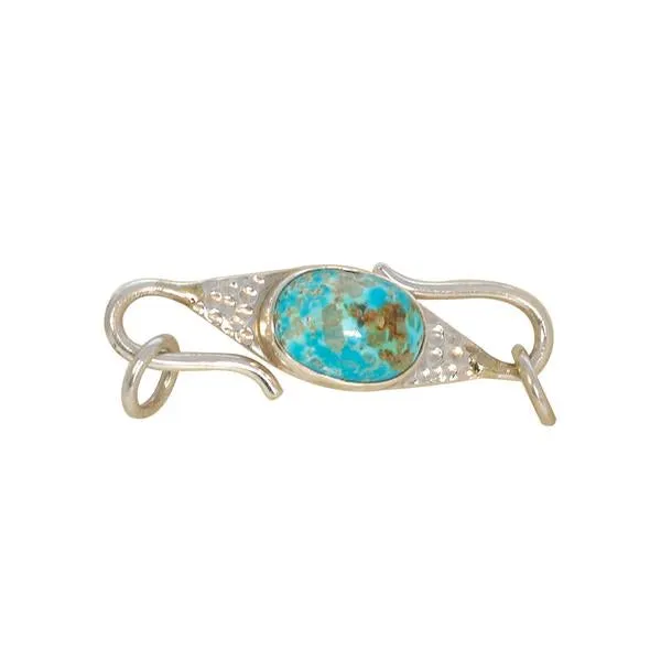 PERSIAN TURQUOISE Sterling Clasp Hook Style Choose Stone