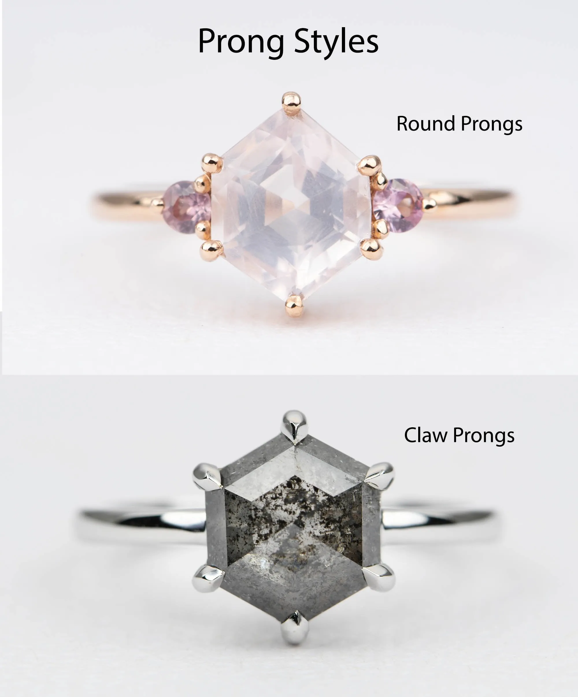 Ring Style - Cluster Ring Style with Round Center Stone AD2124C