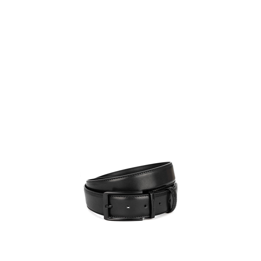 River Pin Clip Men's Belt - Black