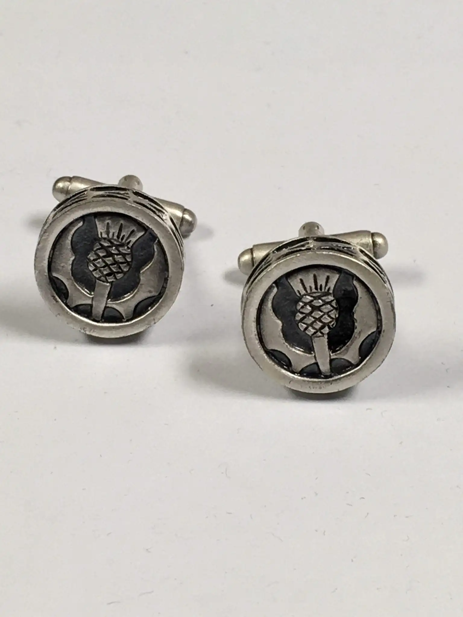 Round Thistle Cufflinks