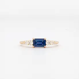 Sapphire Five Stone Bea Ring