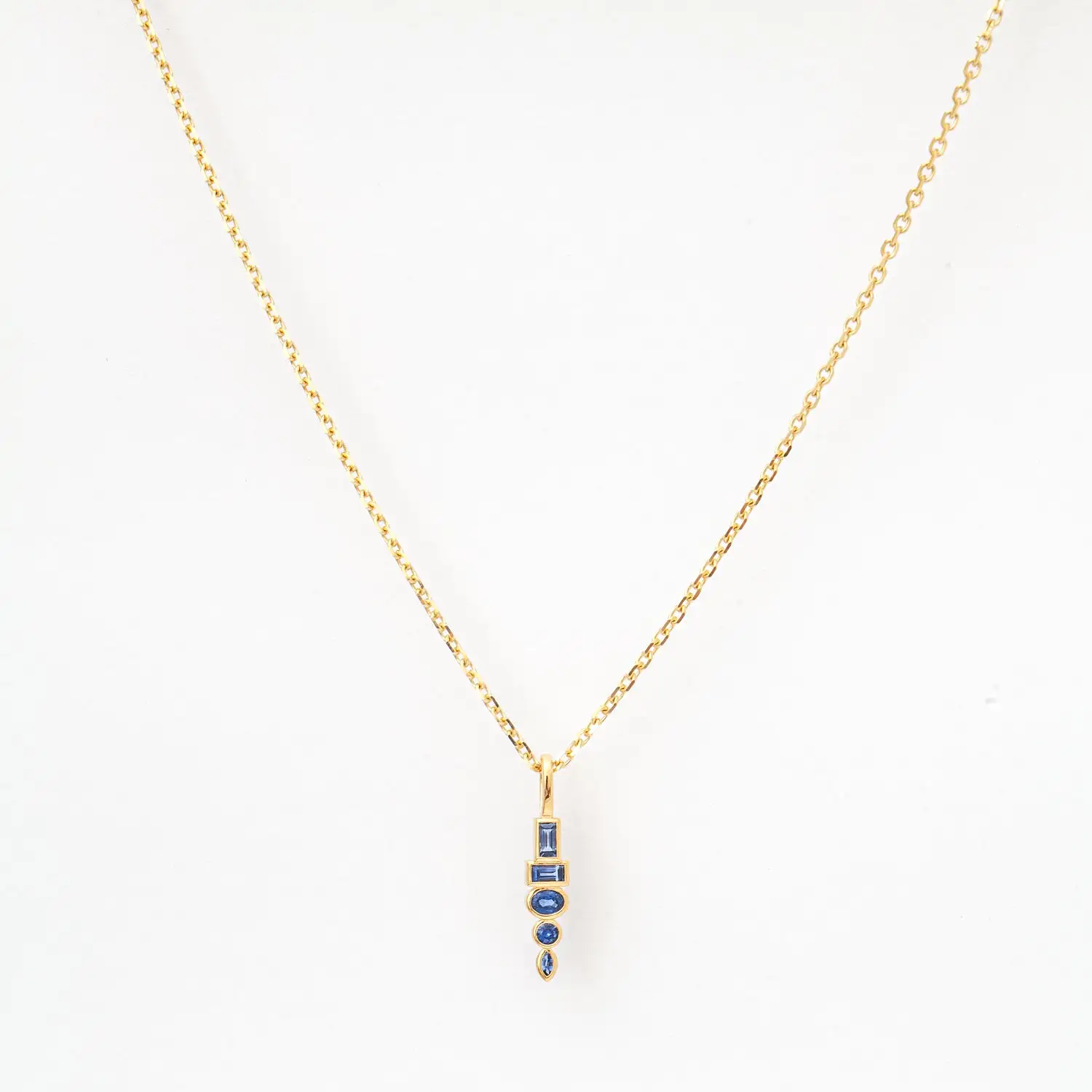 Sapphire Monroe Totem Pendant