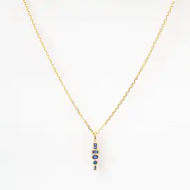 Sapphire Monroe Totem Pendant