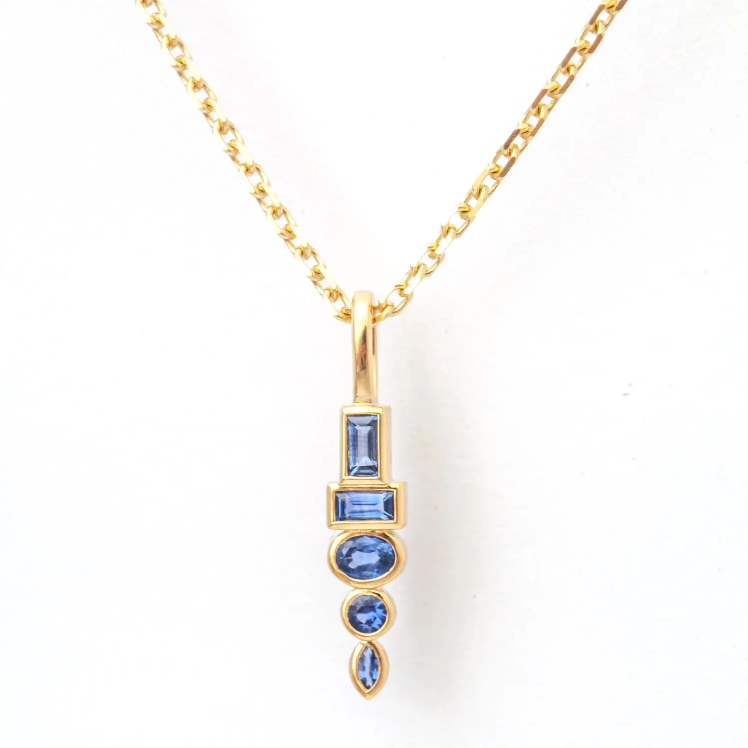 Sapphire Monroe Totem Pendant