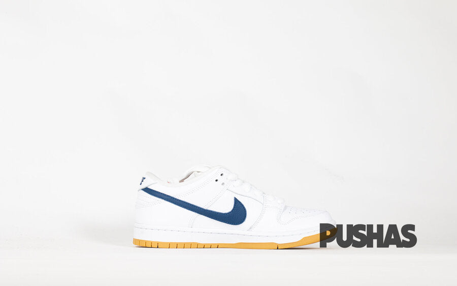 SB Dunk Low Orange Label 'White Navy' (2021)