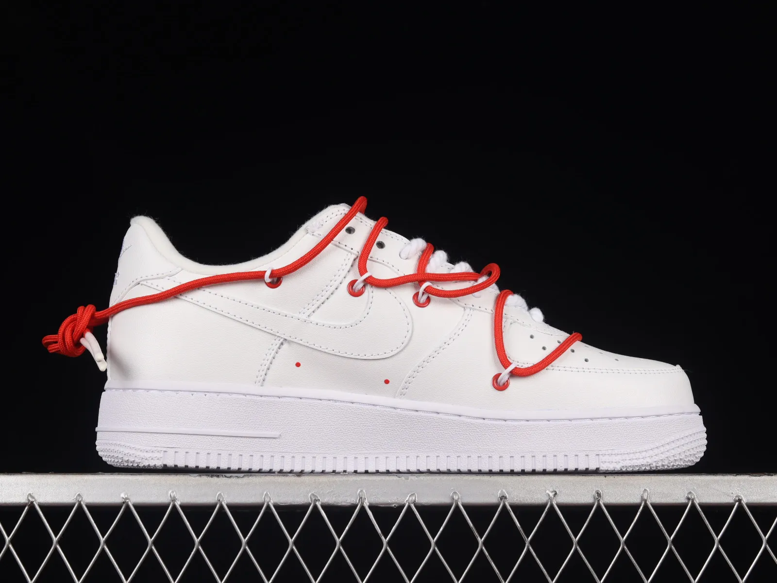 Supreme x Nike Air Force 1 Low White Red CU9225-101