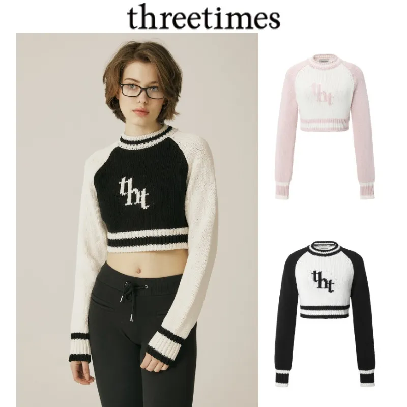 threetimes  |Street Style V-neck & Crew neck