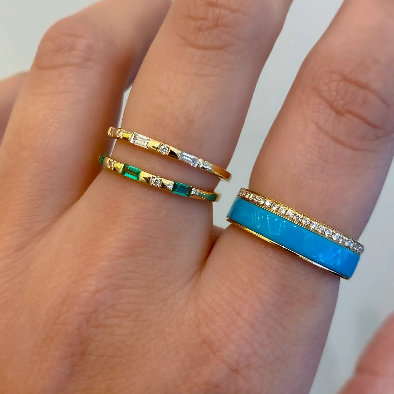 Turquoise Inlay Band