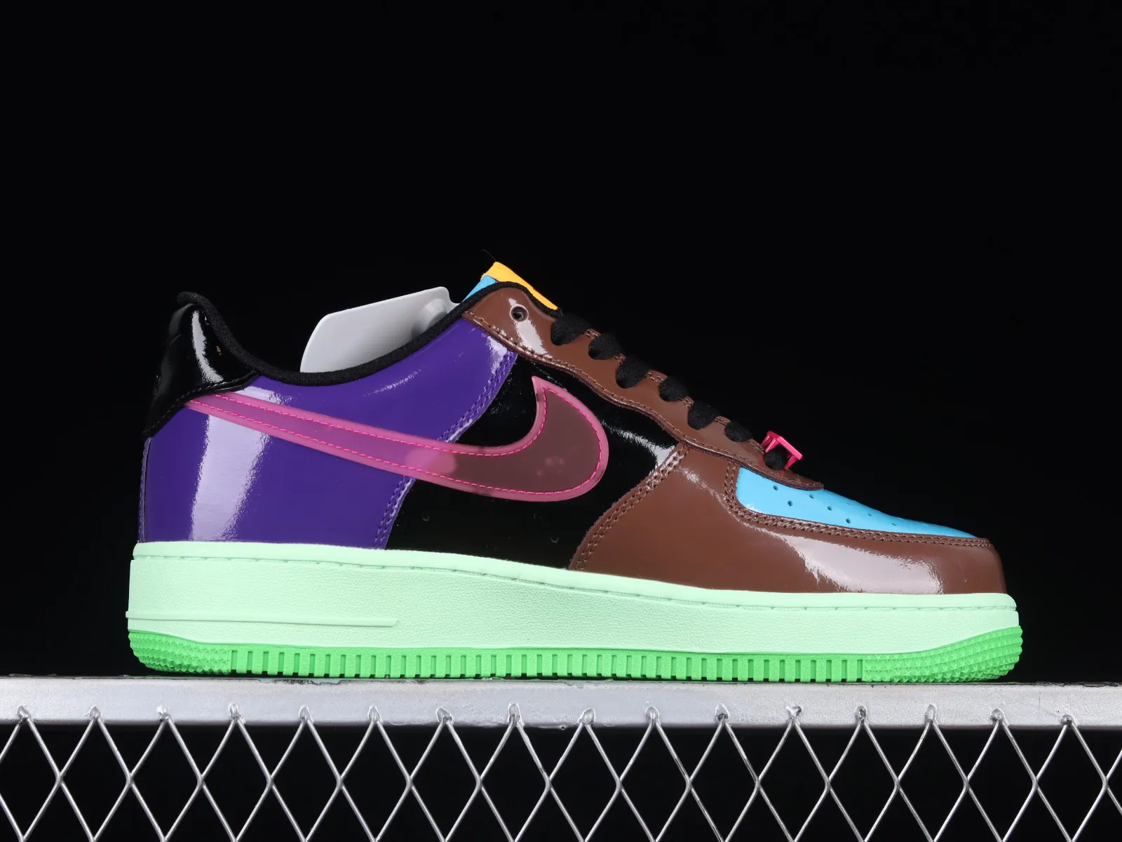 Undefeated x Nike Air Force 1 Low SP Multi-Patent Pink Prime DV5255-200