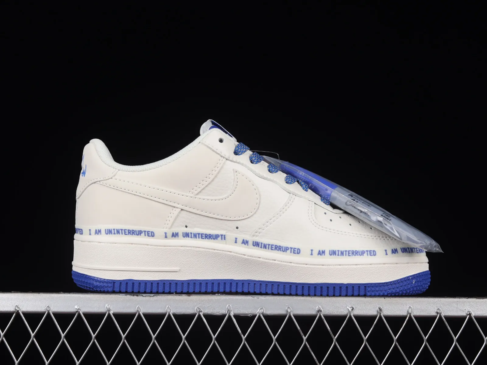 Uninterrupted x Nike Air Force 1 07 Low MORE THAN Lapis Blue White QA1127-811