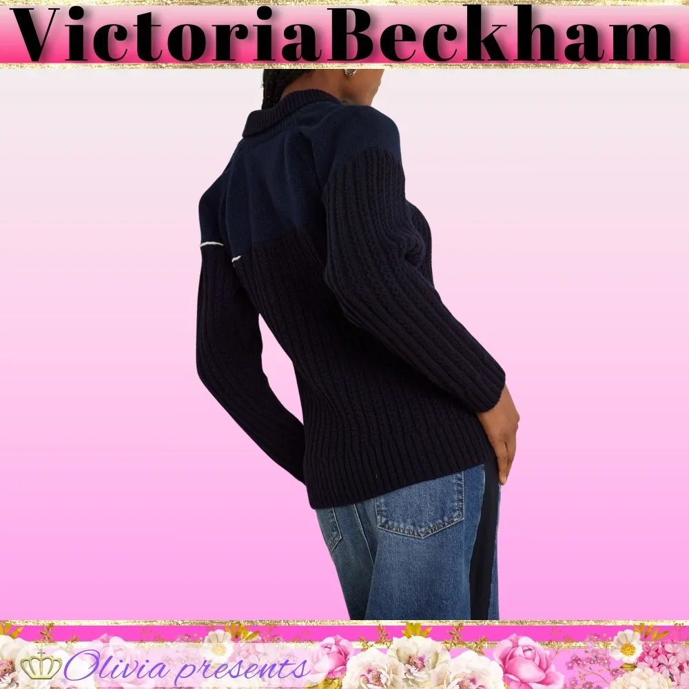 Victoria Beckham  |Casual Style Wool Long Sleeves Office Style Elegant Style