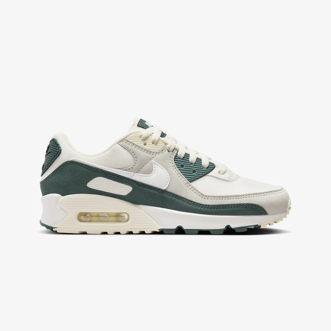 WMN'S AIR MAX 90 'SAIL/WHITE-VINTAGE GREEN-COCONUT MILK'