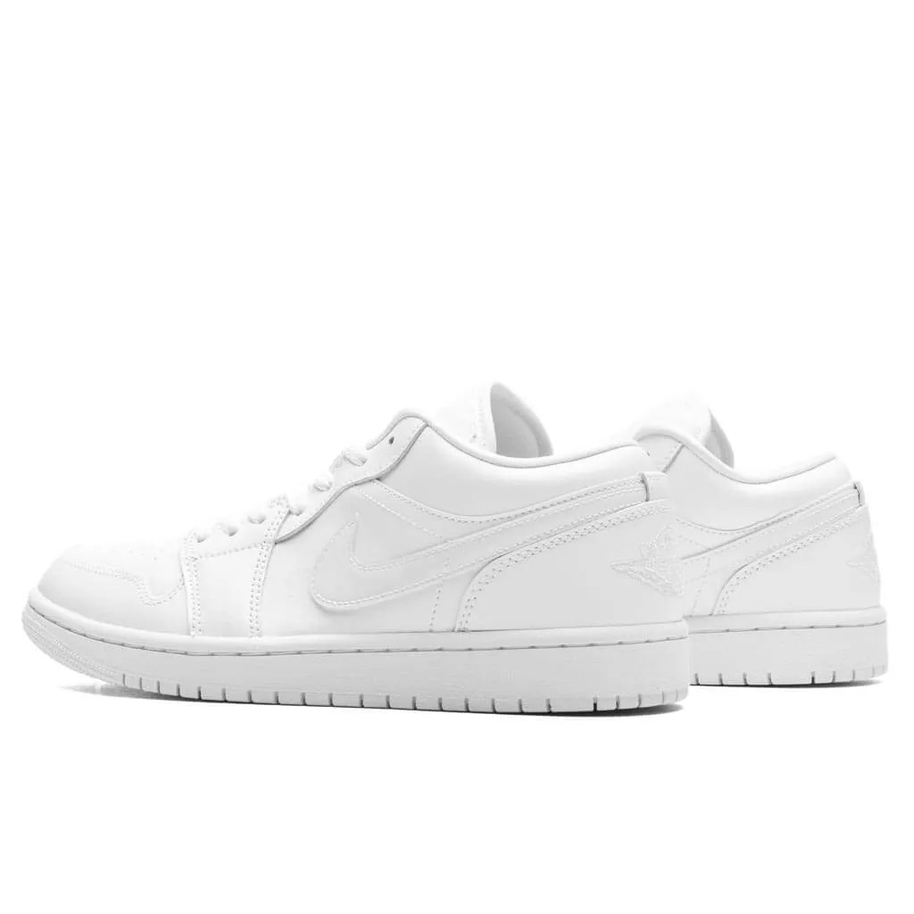 Women's Air Jordan 1 Low - Triple White