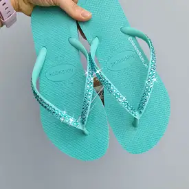 Women's Havaianas Slim (Teal)